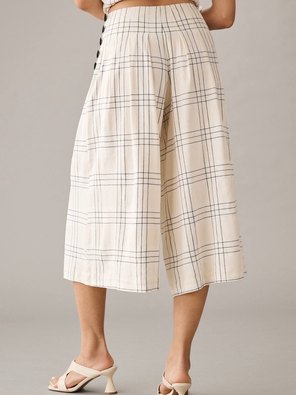 Maeve Pleated Culottes - Picture 2 of 6